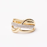 Bague Pure Or en Plaqué Or