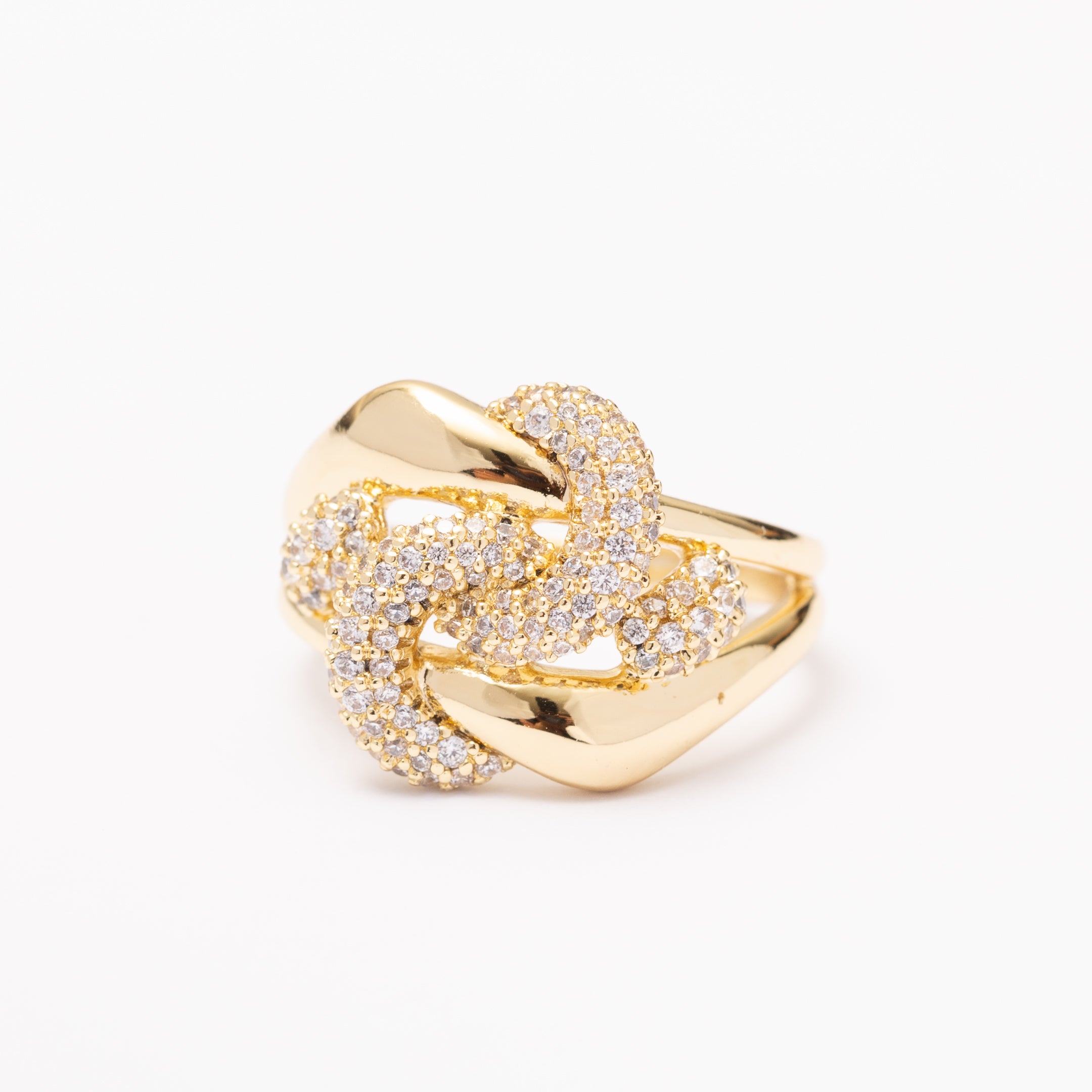 Bague Pure Or en Plaqué Or
