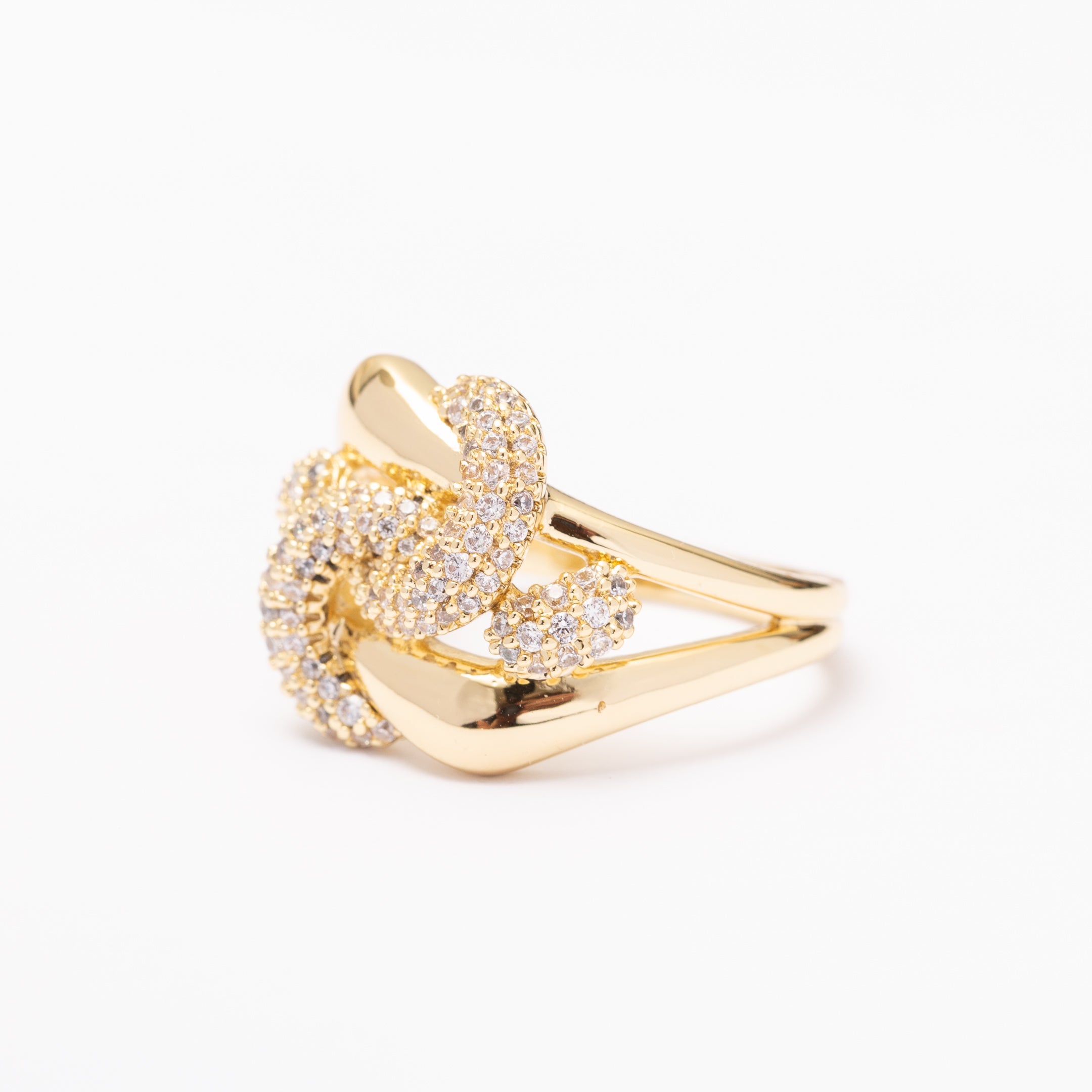Bague Pure Or en Plaqué Or