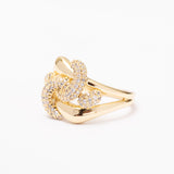 Bague Pure Or en Plaqué Or