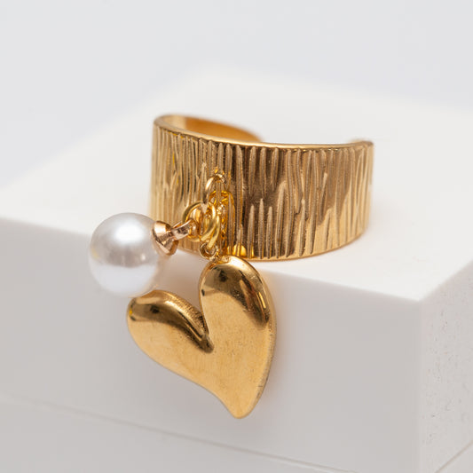 Bague en acier - Taille Standard