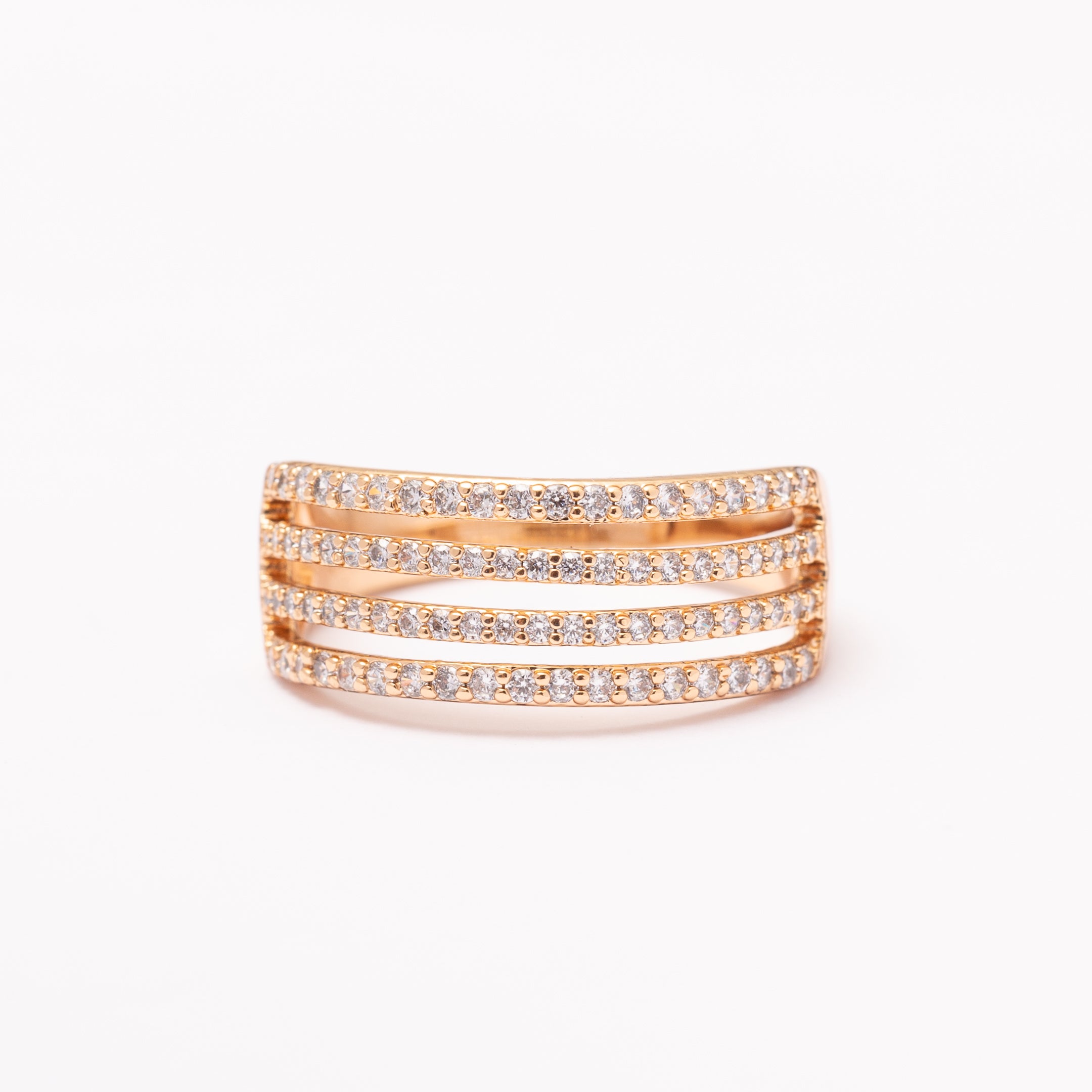 Bague Pure Or en Plaqué Or
