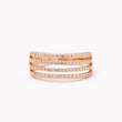 Bague Pure Or en Plaqué Or