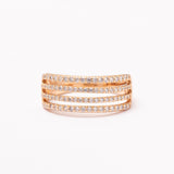 Bague Pure Or en Plaqué Or