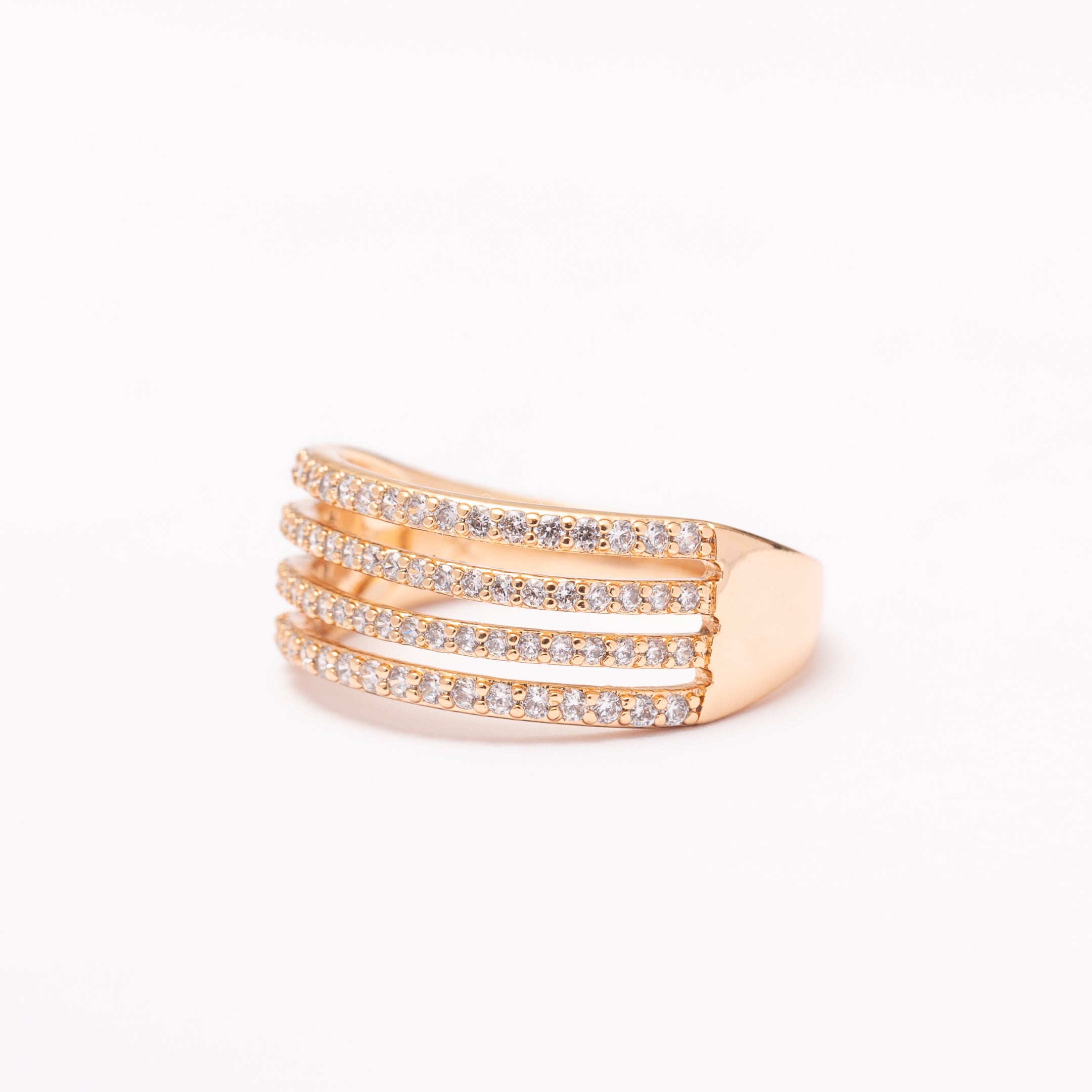 Bague Pure Or en Plaqué Or