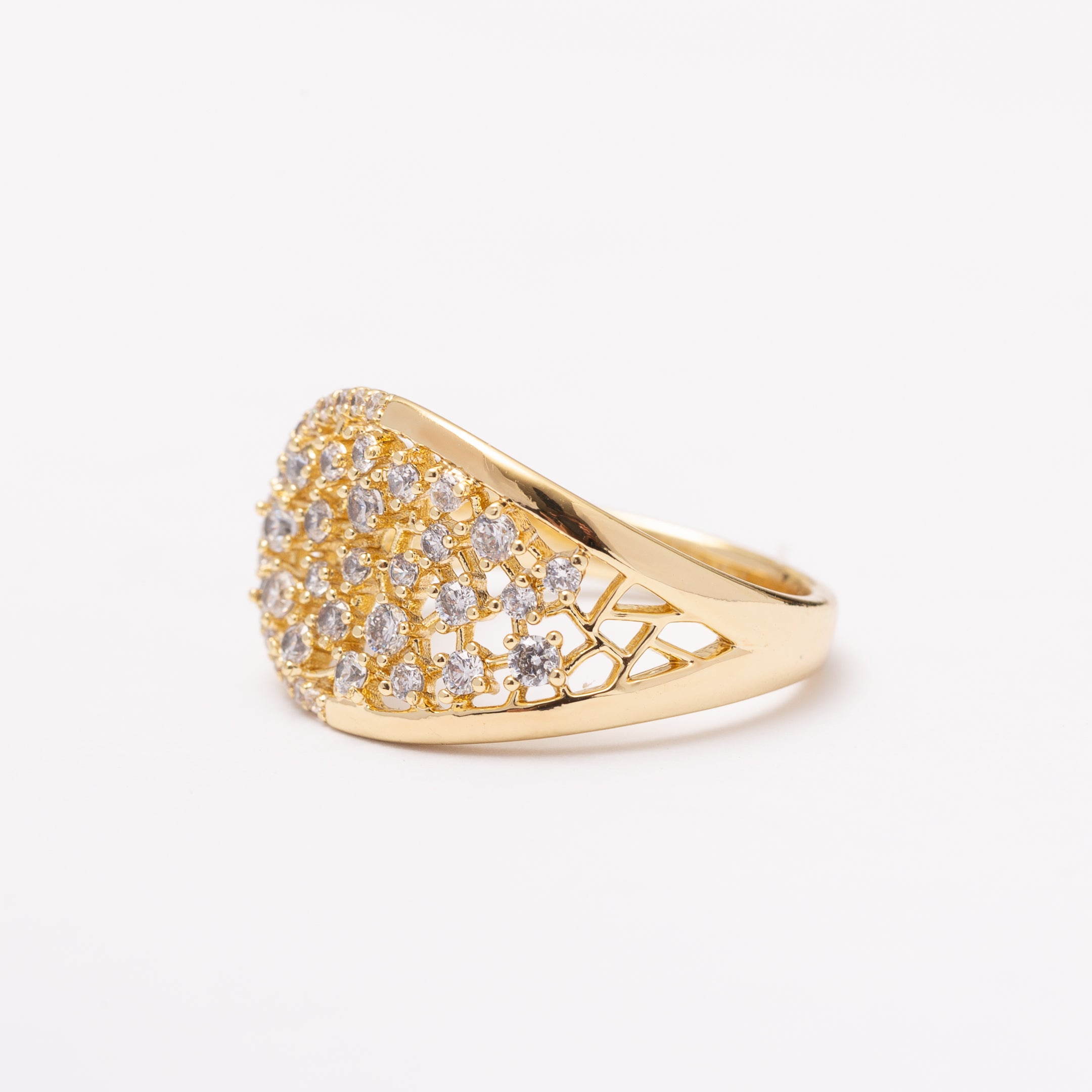 Bague Pure Or en Plaqué Or