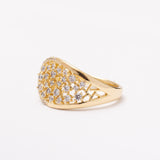 Bague Pure Or en Plaqué Or