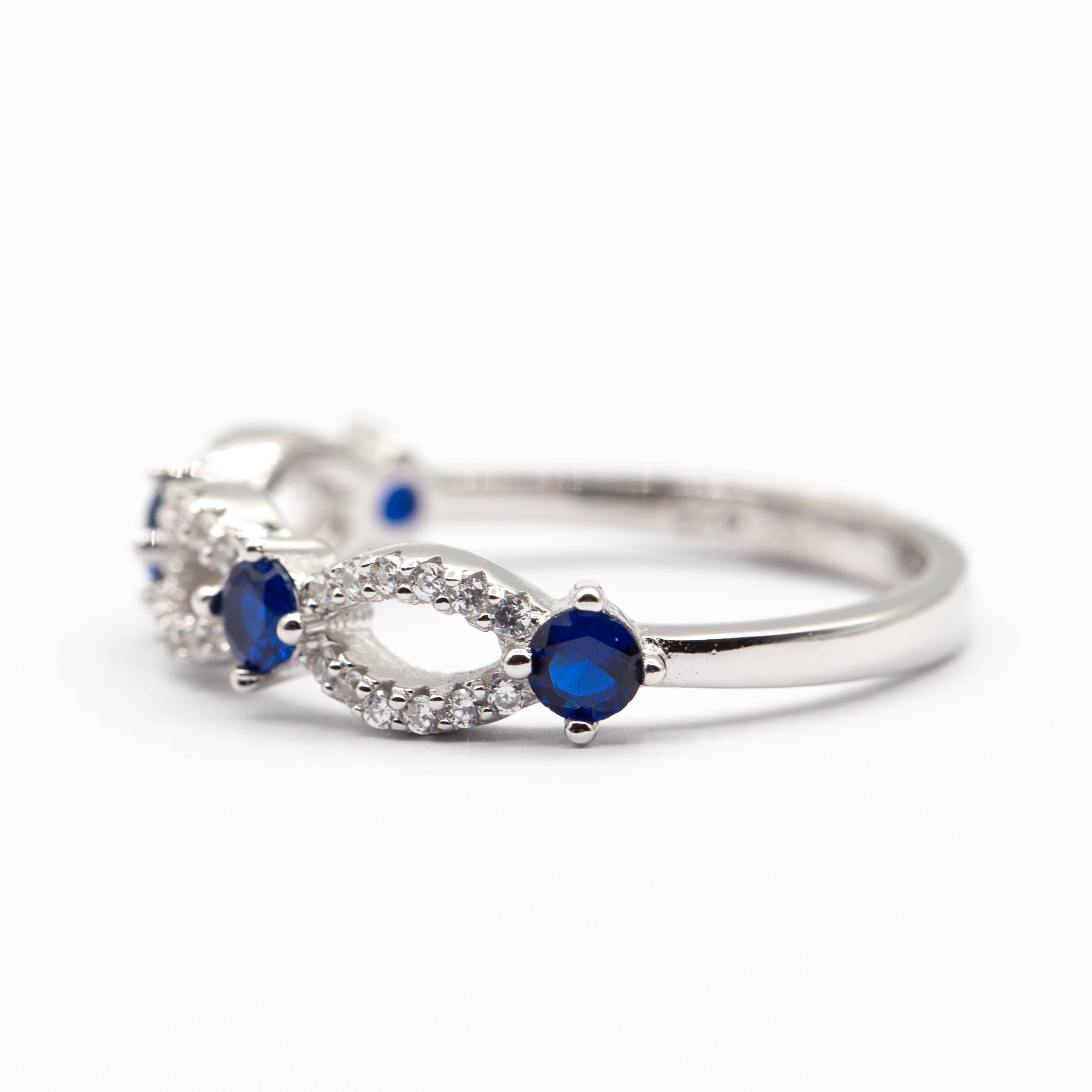 Bague argent Rhodié garanti new