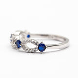 Bague argent Rhodié garanti new