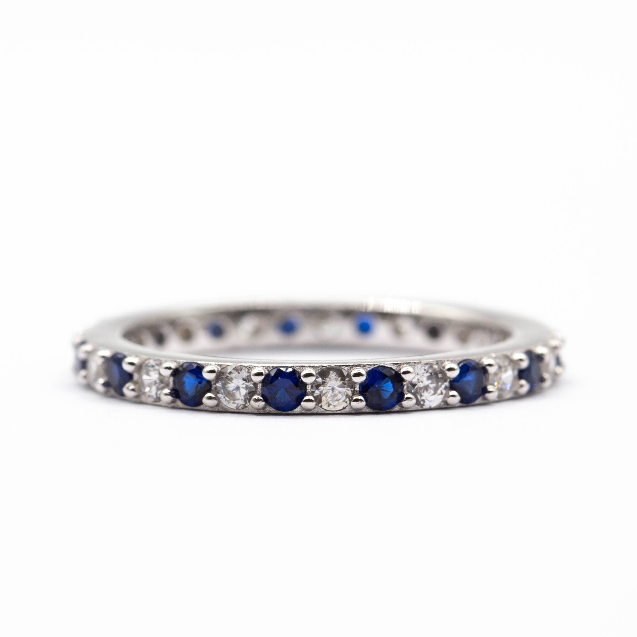 Bague argent Rhodié garanti new