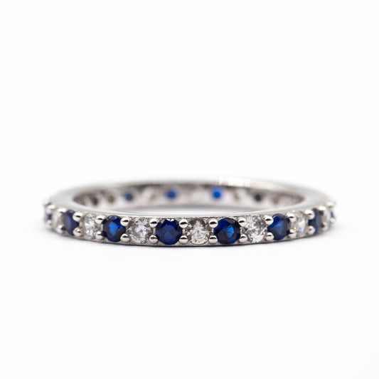 Bague argent Rhodié garanti new