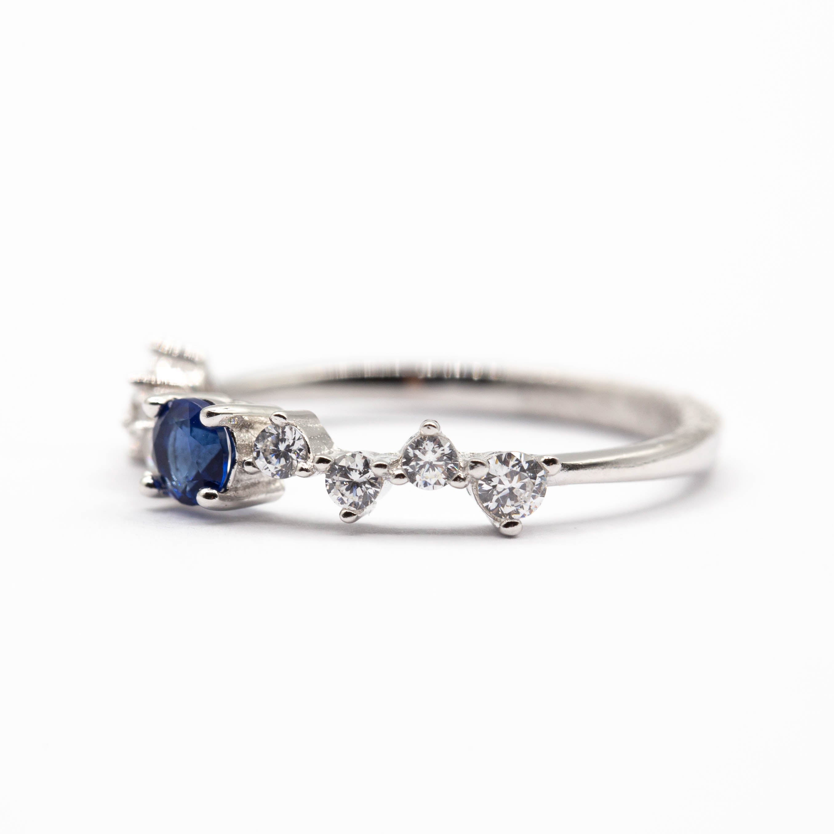 Bague argent Rhodié garanti new