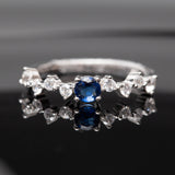 Bague argent Rhodié garanti new