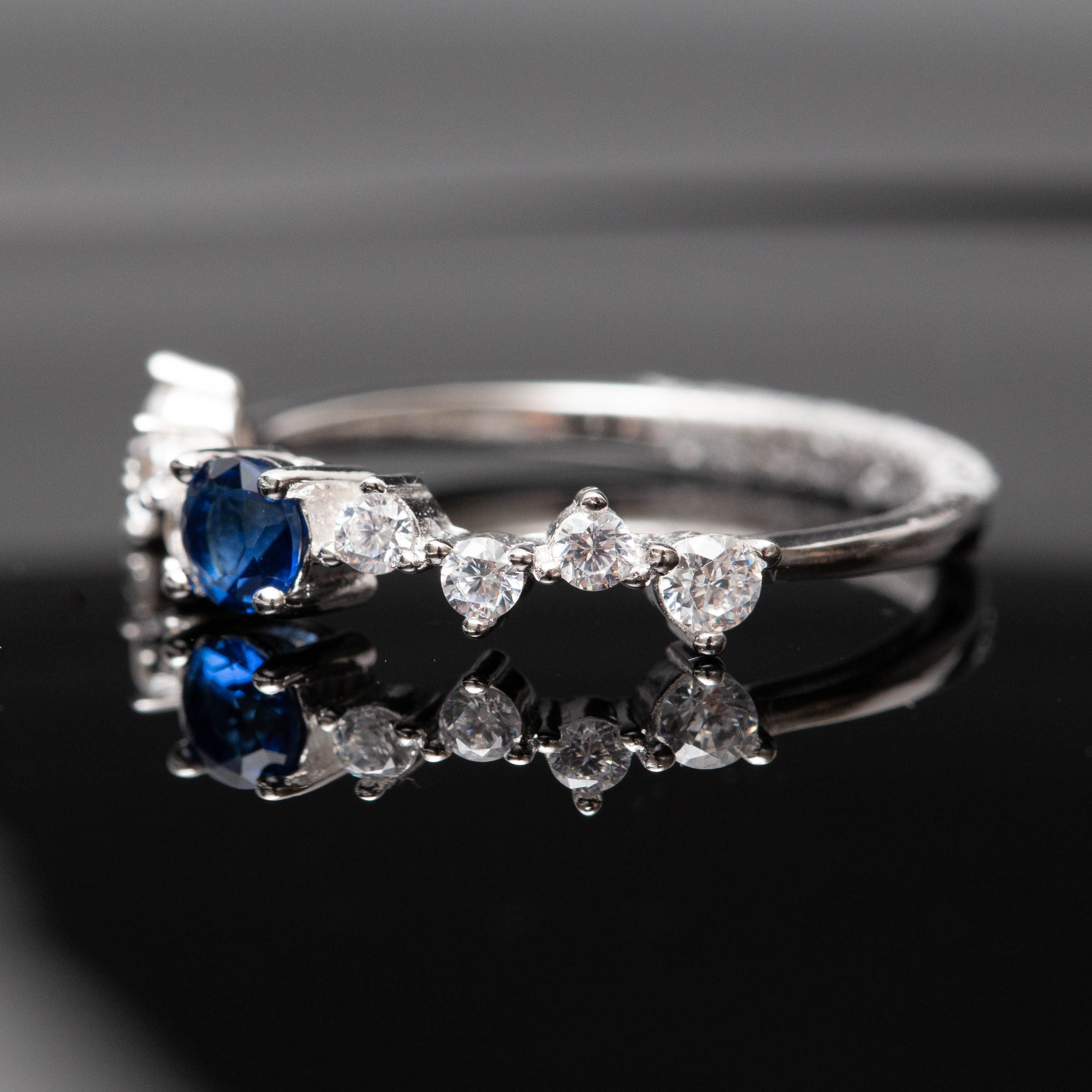 Bague argent Rhodié garanti new