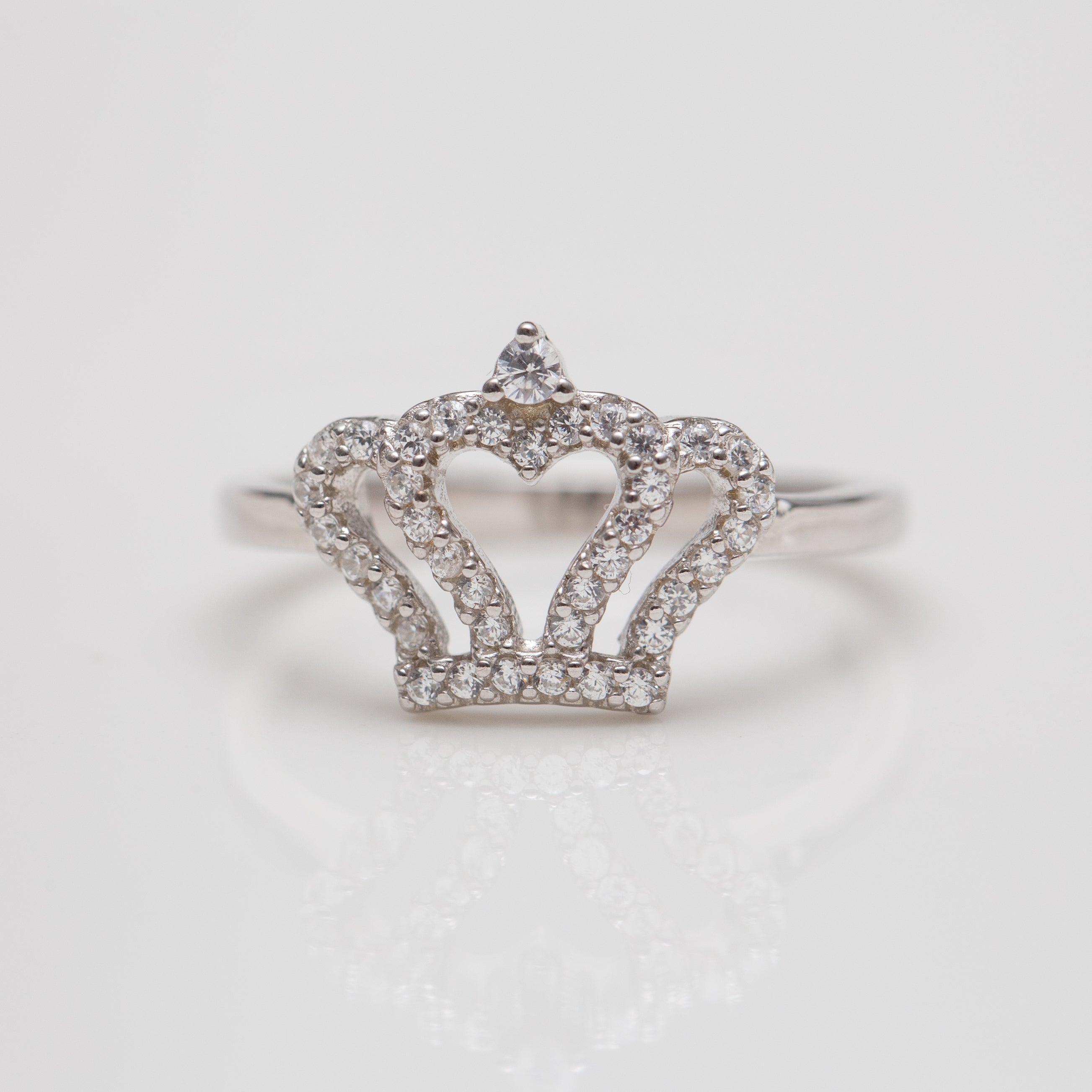 Bague Argent Rhodié Garanti the crown soldeargent - 40%