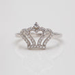 Bague Argent Rhodié Garanti the crown soldeargent - 40%