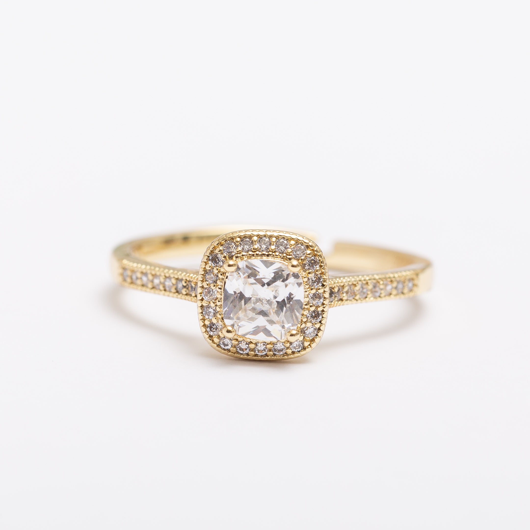 Bague Or & Elle en plaqué or 14 K