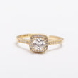 Bague Or & Elle en plaqué or 14 K