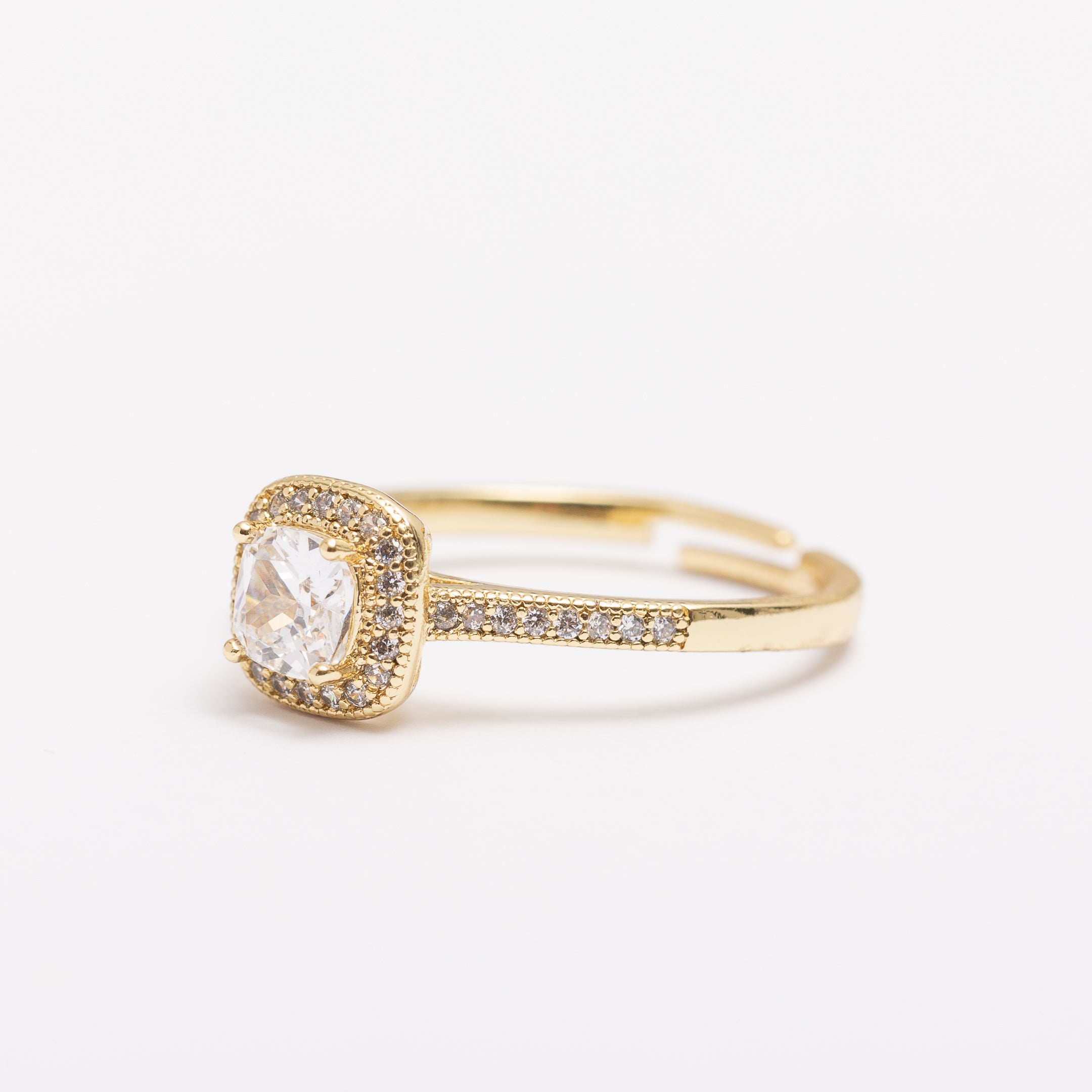 Bague Or & Elle en plaqué or 14 K