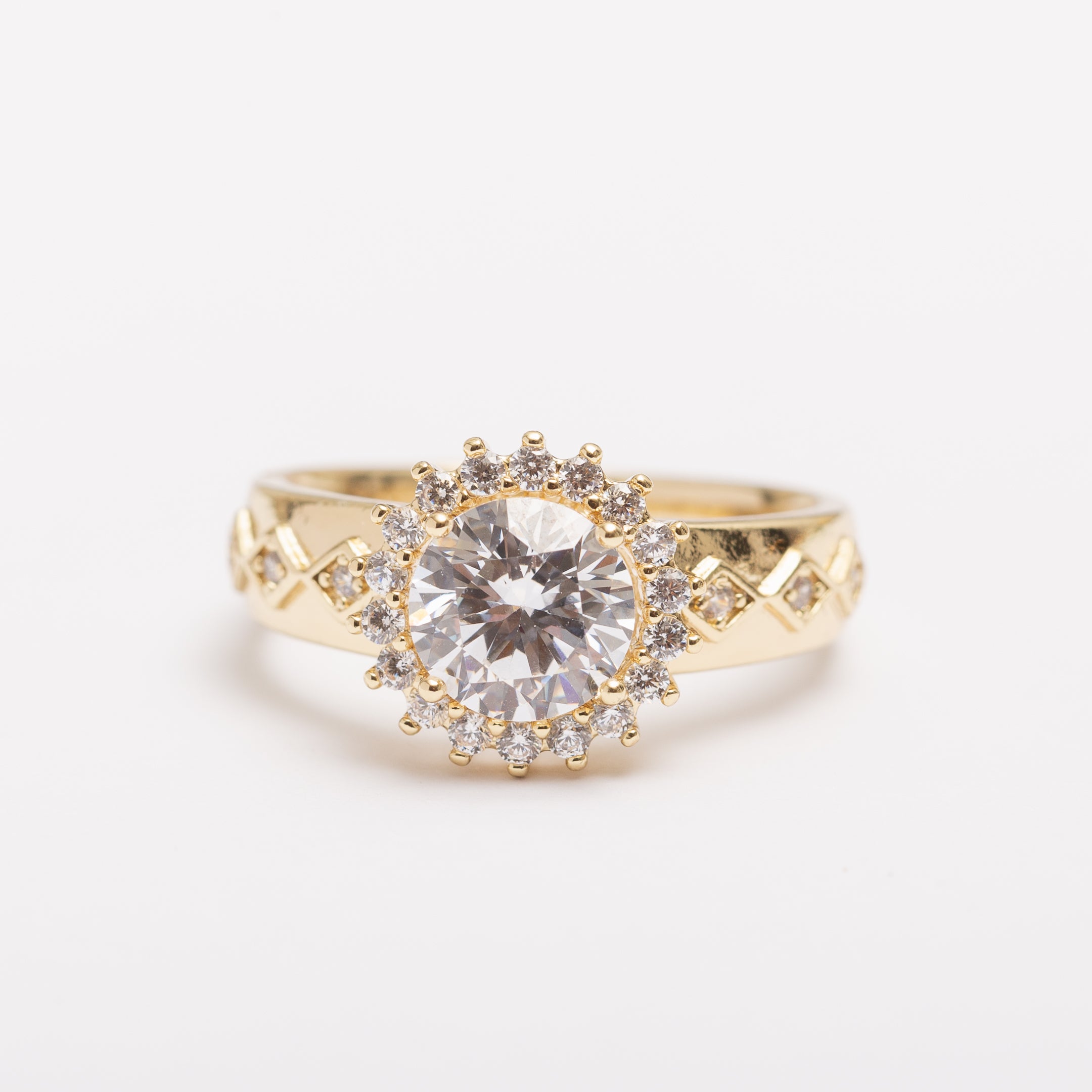 Bague Or & Elle en plaqué or 14 K