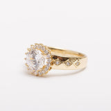 Bague Or & Elle en plaqué or 14 K