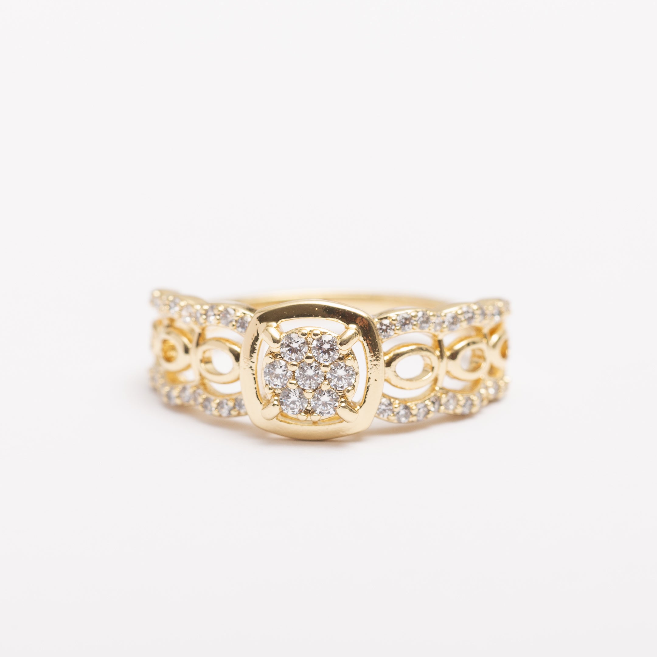 Bague Or & Elle en plaqué or 14 K
