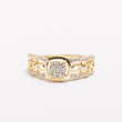 Bague Or & Elle en plaqué or 14 K