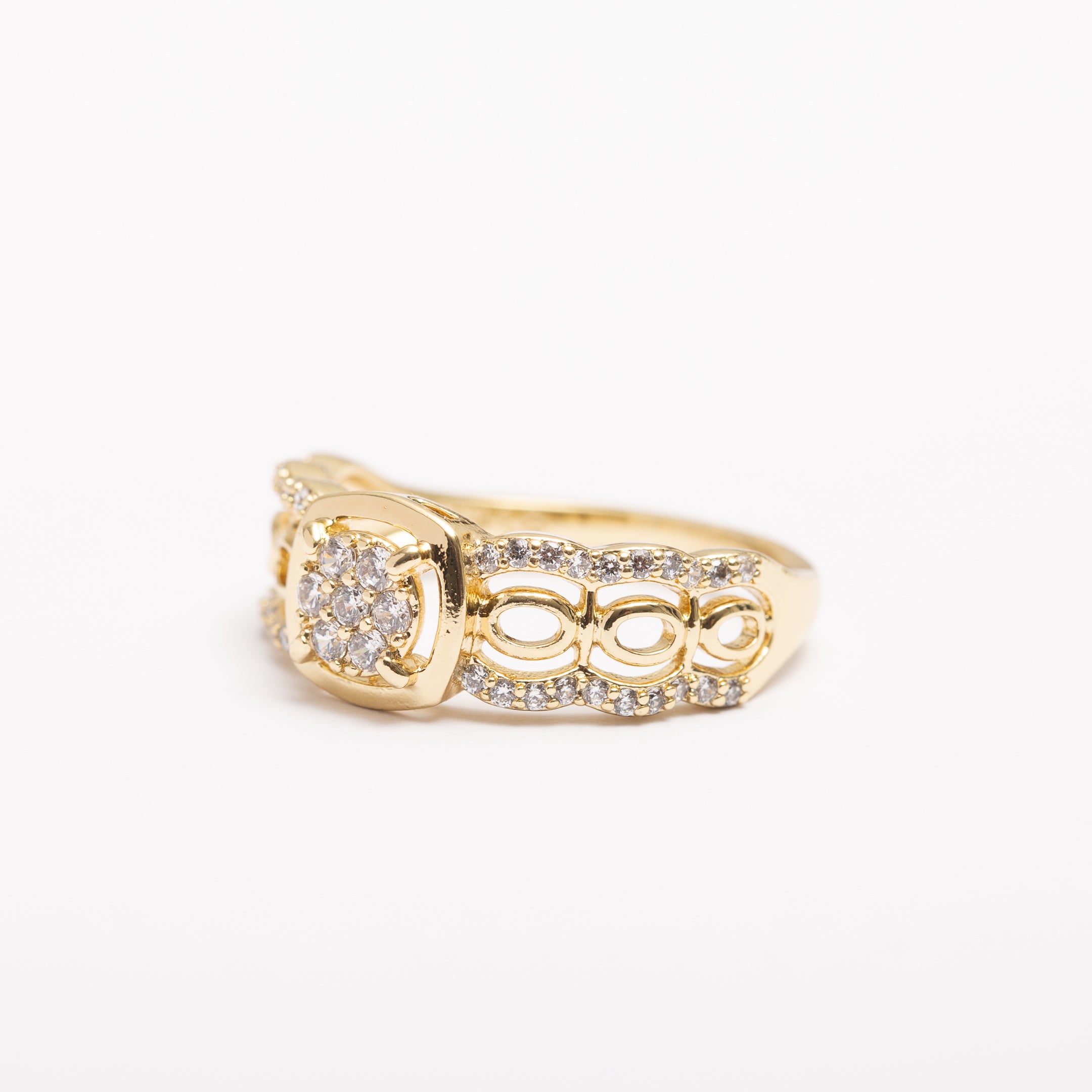 Bague Or & Elle en plaqué or 14 K