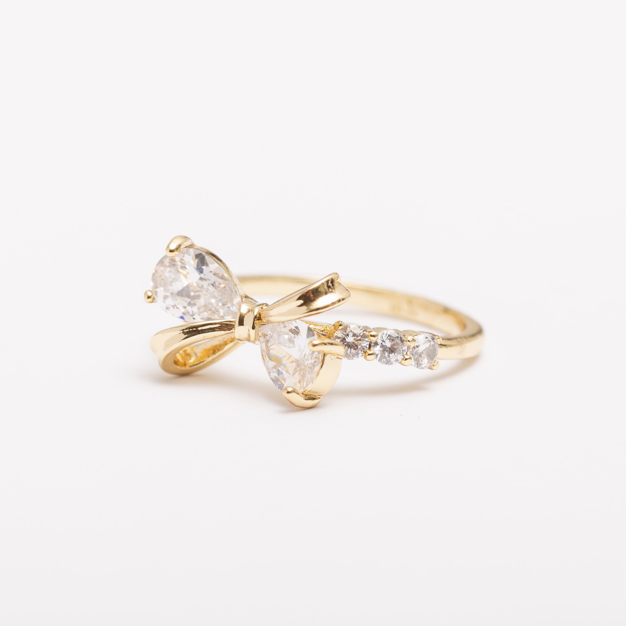 Bague Or & Elle en plaqué or 14 K
