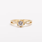 Bague Or & Elle en plaqué or 14 K