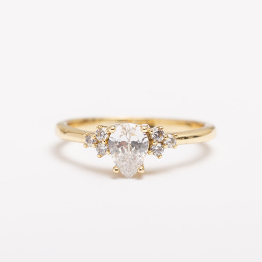 Bague Or & Elle en plaqué or 14 K