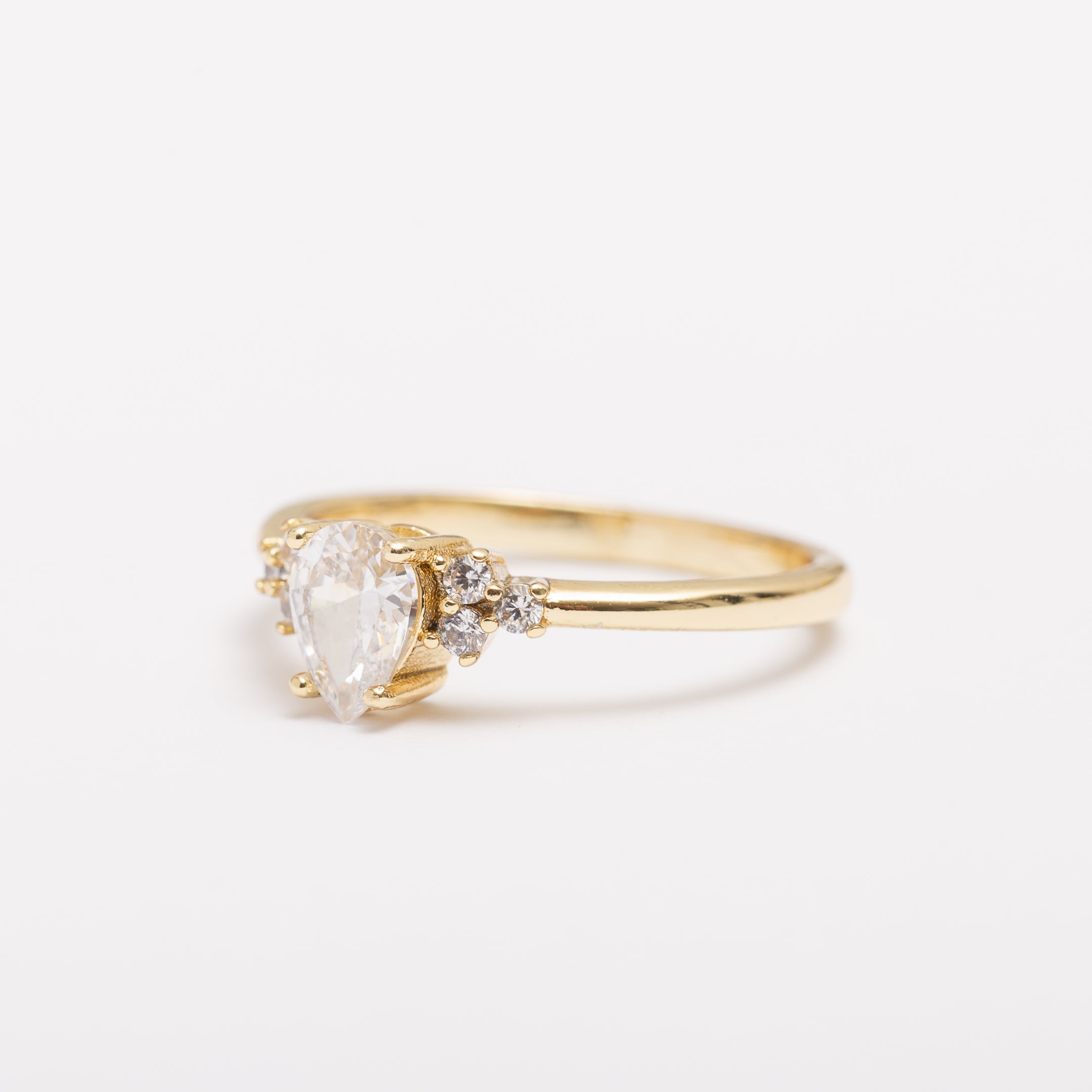 Bague Or & Elle en plaqué or 14 K