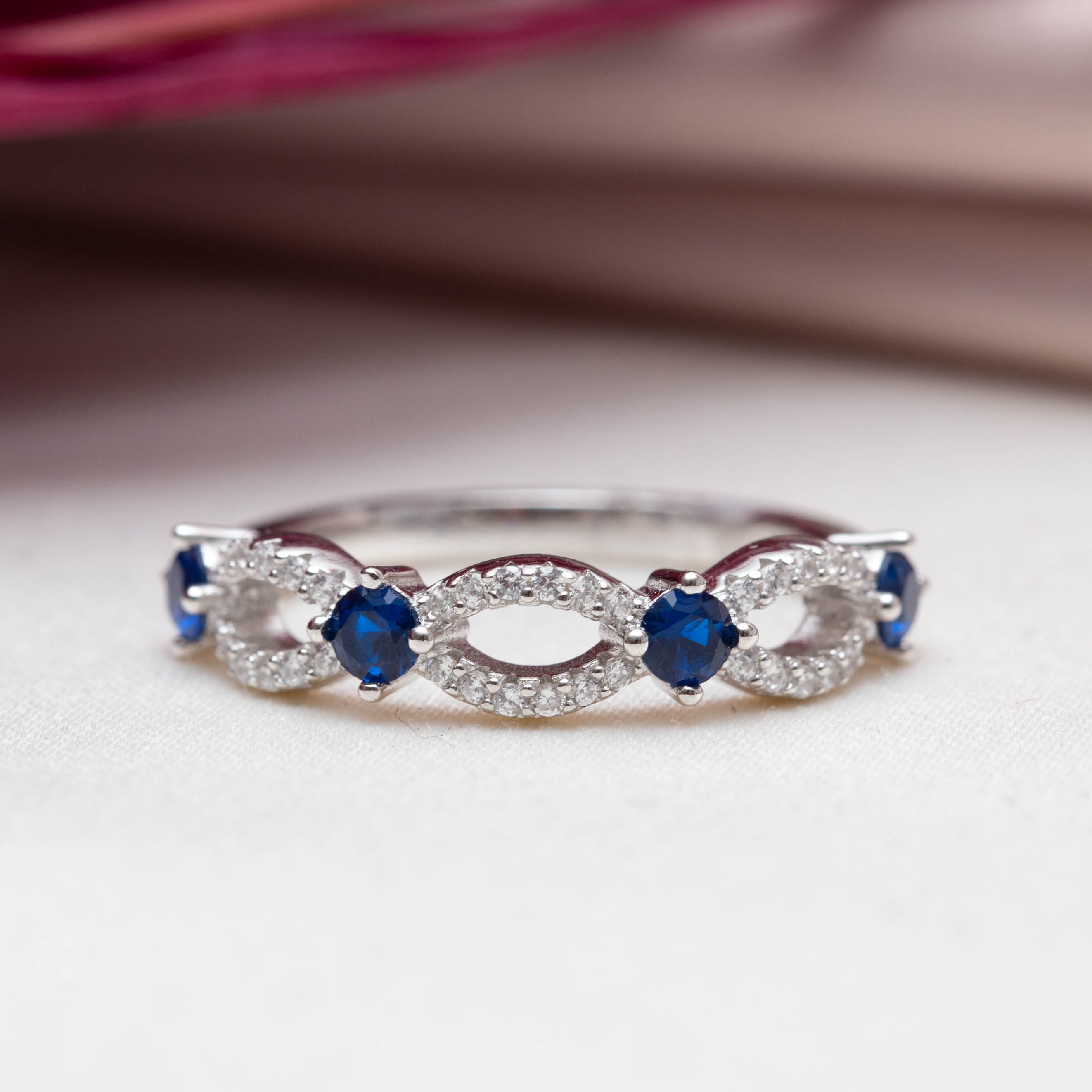 Bague argent Rhodié garanti new