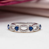 Bague argent Rhodié garanti new
