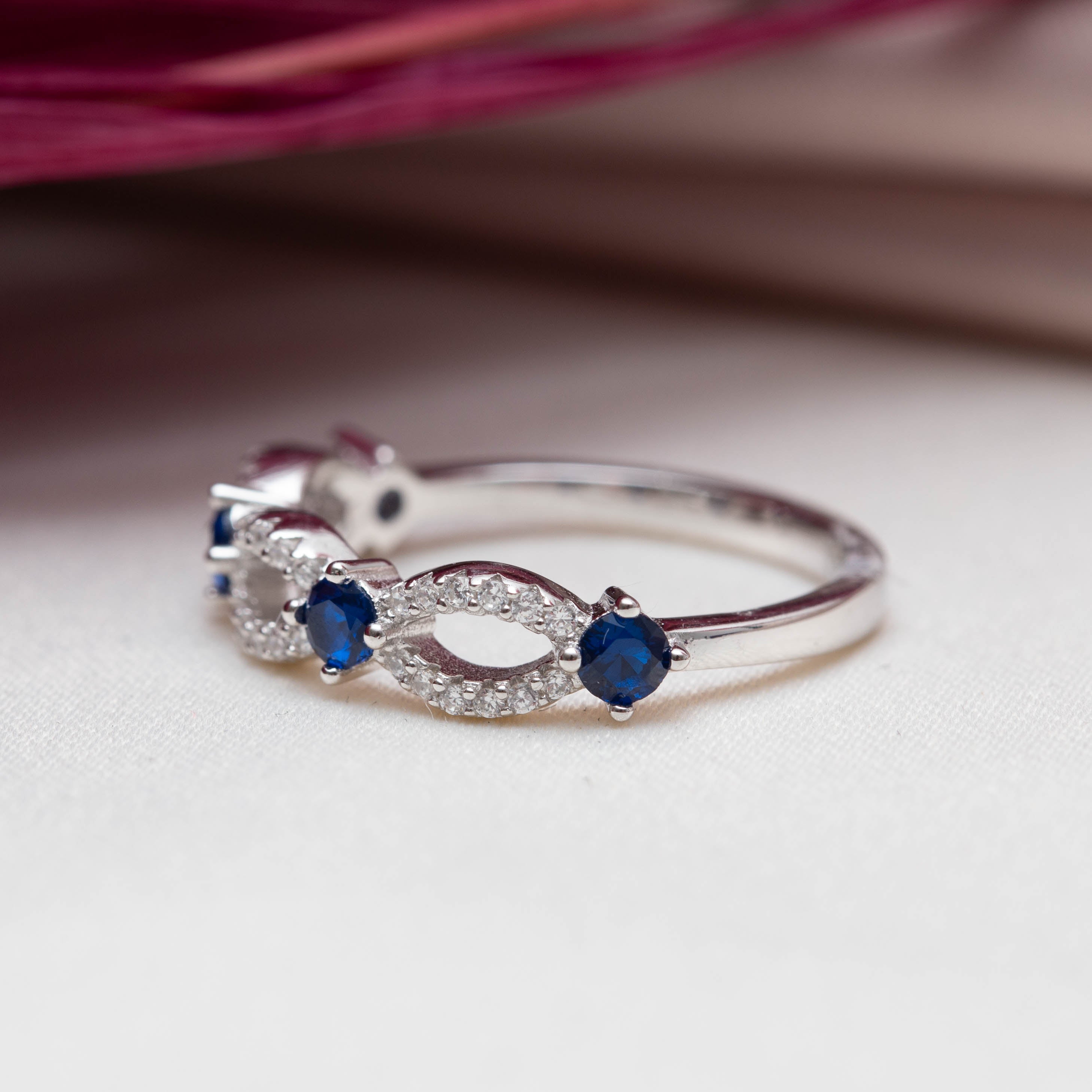 Bague argent Rhodié garanti new