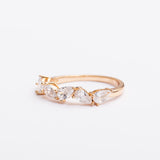 Bague Or-Line en plaqué or avec une finition dorée