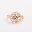 Bague Or-Line en plaqué or avec une finition dorée