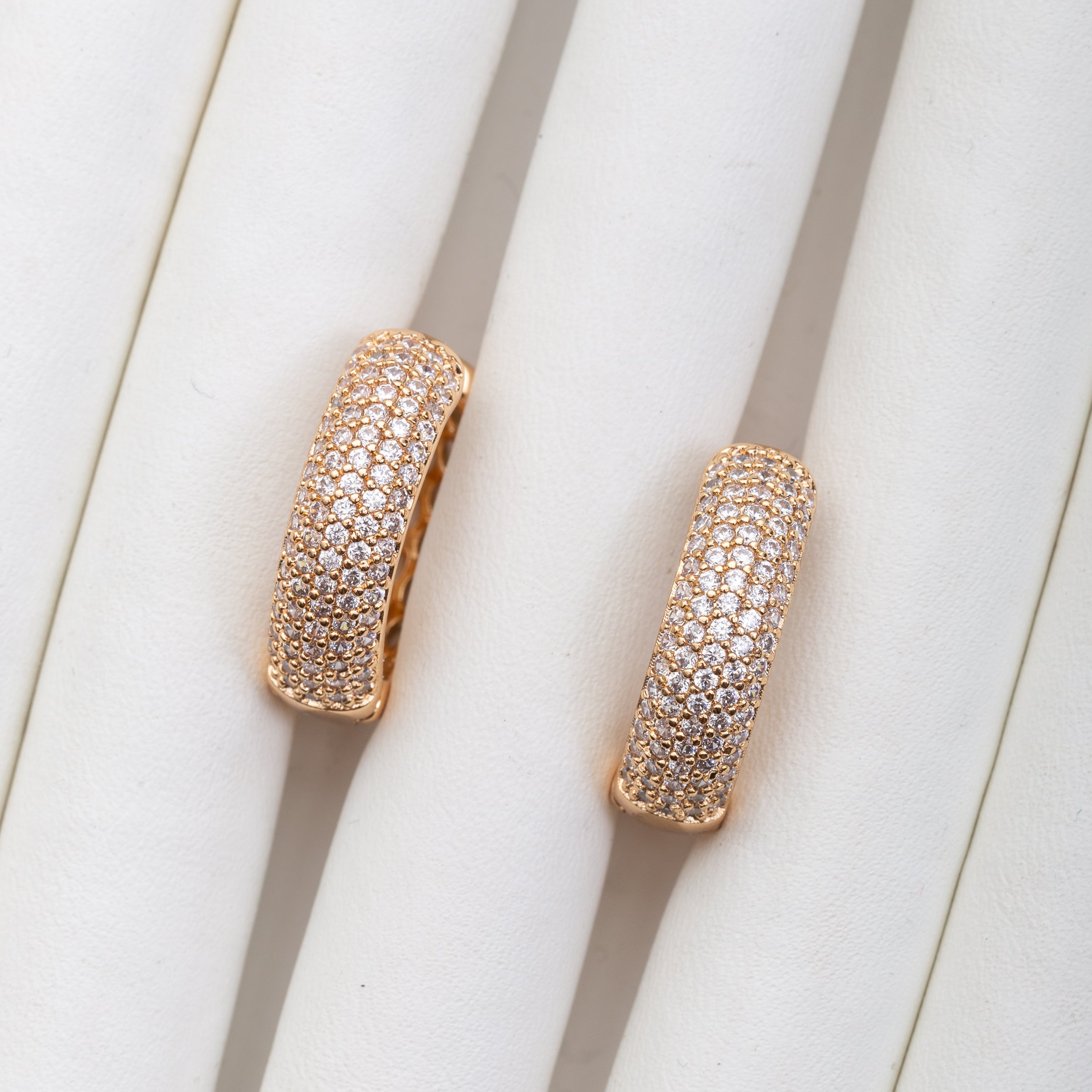 Boucles d'oreilles Éclat d’Or en plaqué or