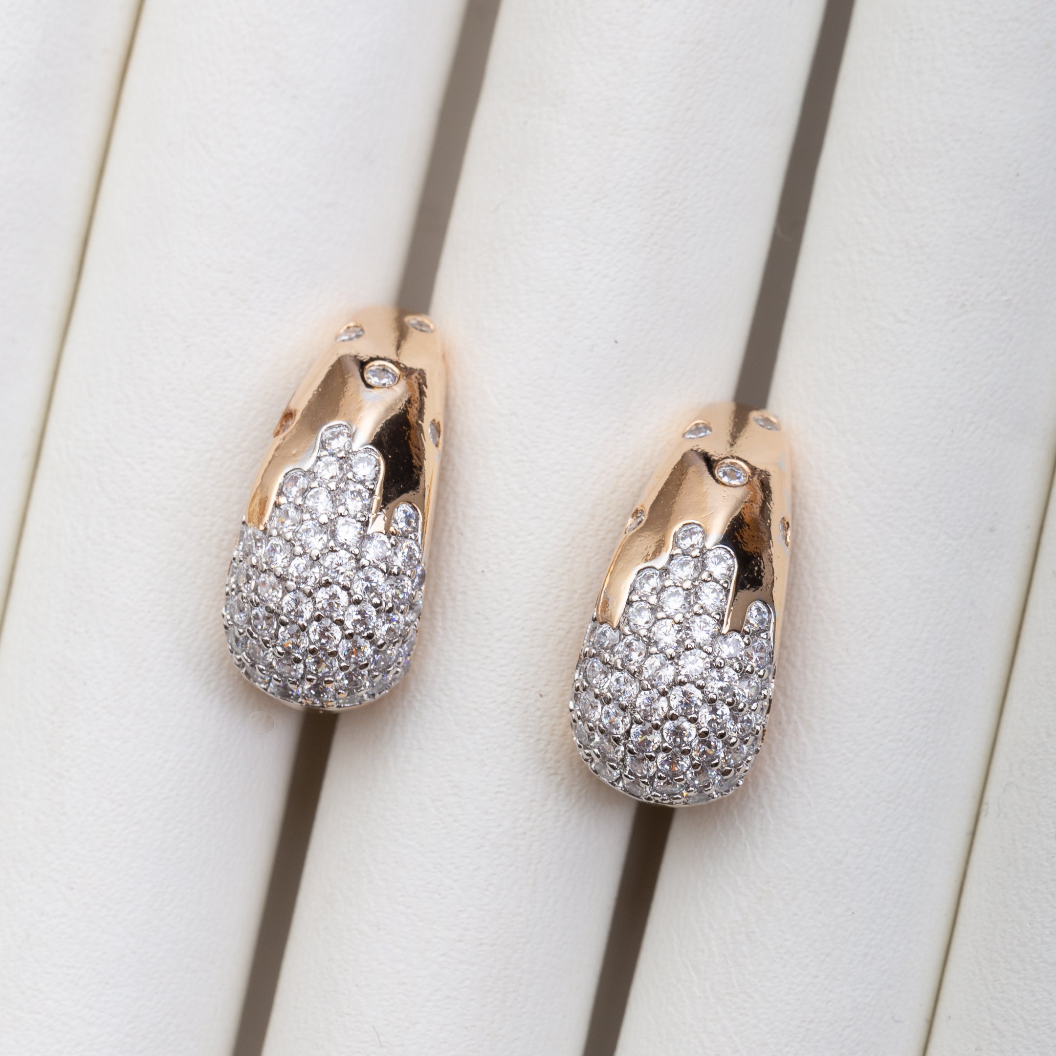 Boucles d'oreilles Éclat d’Or en plaqué or