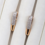 Boucles d'oreilles Éclat d’Or en plaqué or