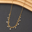 Collier Essence en acier inoxydable garanti - Pierre Jade et Cristal