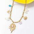 Collier en acier tendance pour cet été