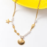 Collier en acier tendance pour cet été