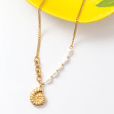 Collier en acier tendance pour cet été