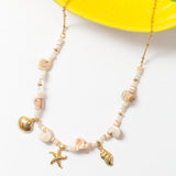 Collier en acier tendance pour cet été