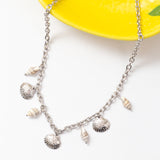 Collier en acier tendance pour cet été