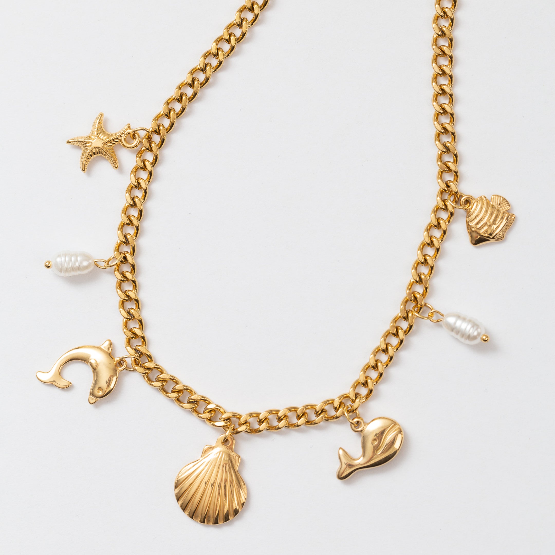 Collier en acier tendance pour cet été
