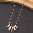 Collier Opaline en acier inoxydable garanti