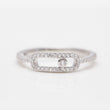 Bague Argent Rhodié tendance