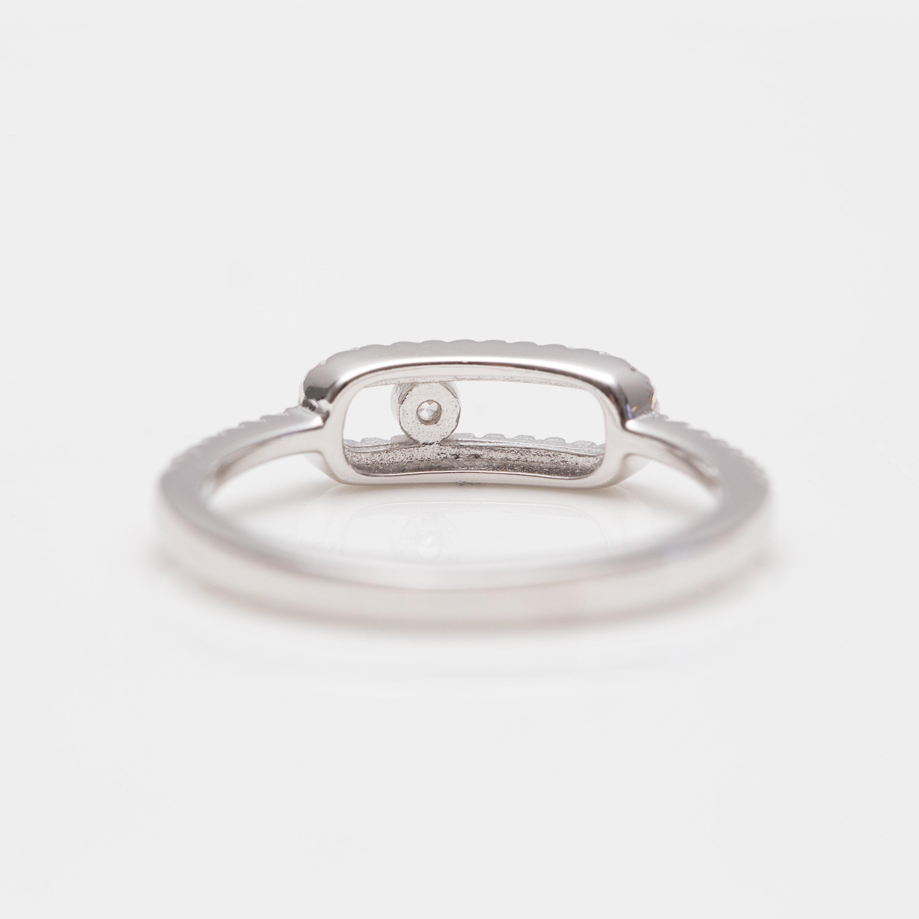 Bague Argent Rhodié tendance
